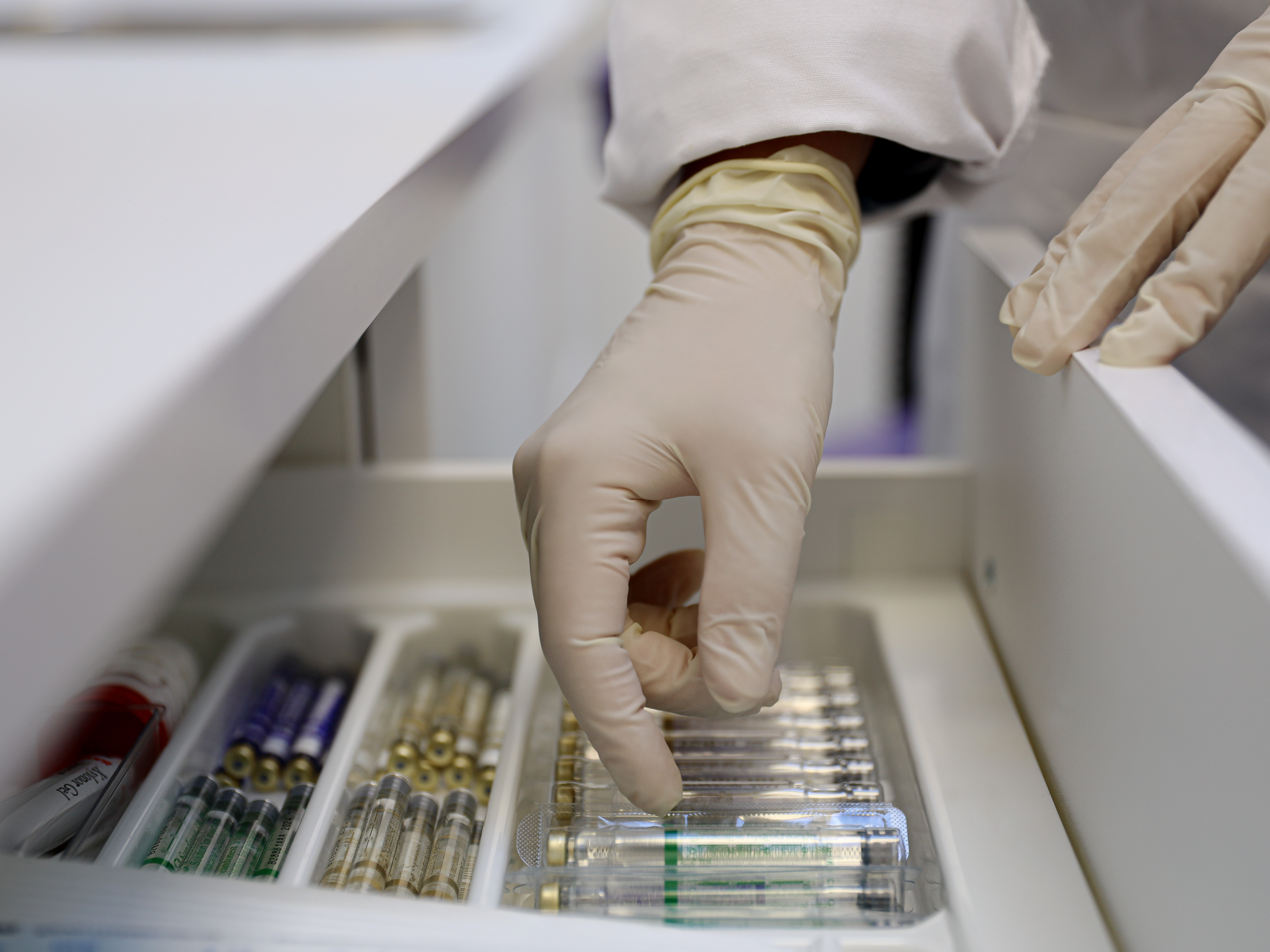 Aurelia Vibrant Latex Disposable Glove