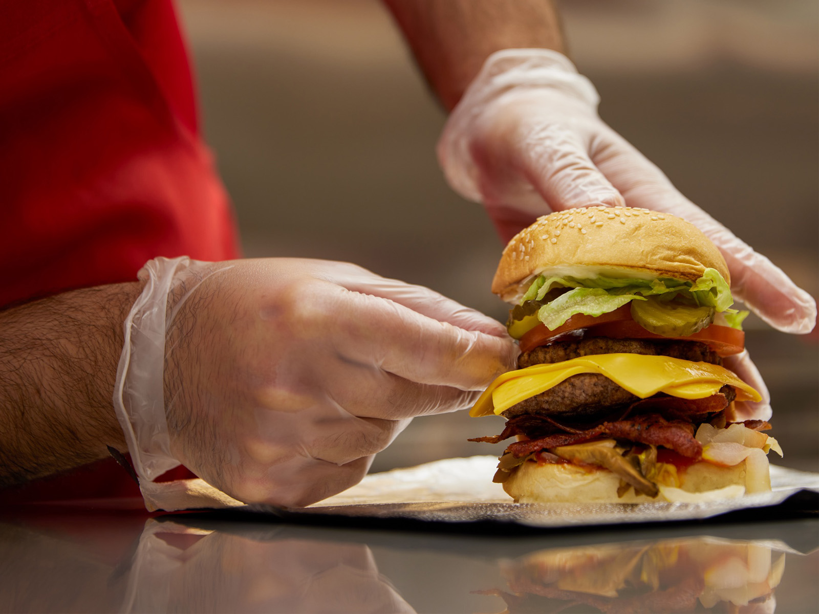 Aurelia Delight Clear PF Vinyl Gloves